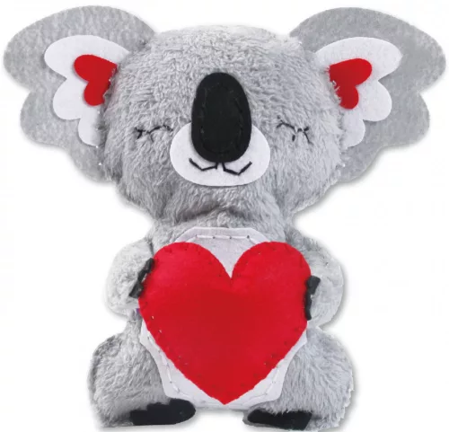 Plüss varrás Koala szívvel Avenir