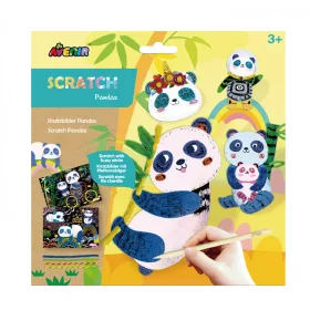 Avenir Képkarcoló Technika – Fuzzy Panda Macik