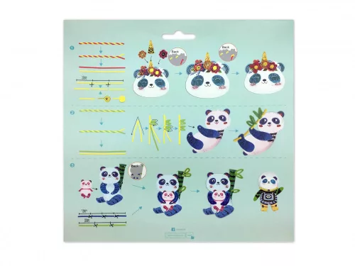 Avenir Képkarcoló Technika – Fuzzy Panda Macik