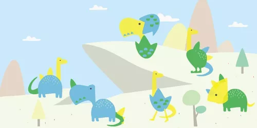 Avenir Kids Nyomda Készlet Képekkel – Dinók