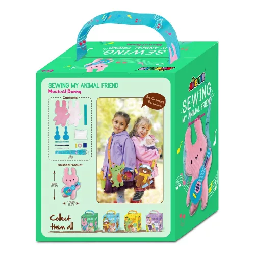 Avenir Varrható Plüss Vállpánttal – Gitározó Nyuszi