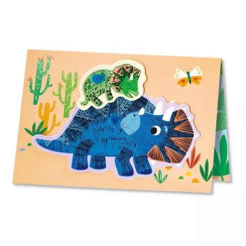 Avenir Karckép Üdvözlőkártya Készítő – Dinoszauruszok