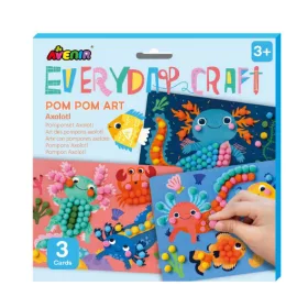 Avenir Kreatív Pom-pom Kép Készítő – Axolotl