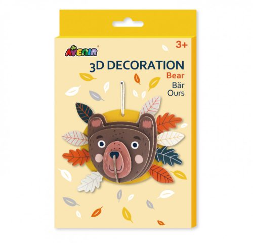 3D dekorációs puzzle, Maci Avenir