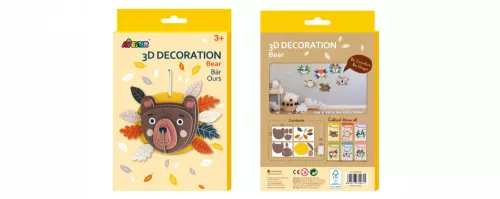Avenir 3D Dekorációs Puzzle – Maci