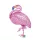 Forma fólia lufi 58x104 cm, Flamingo