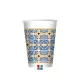 Positano olasz mintás parti pohár 8 db 250 ml-es