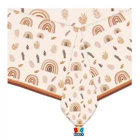 Bohém stílusú parti műanyag terítő 140x270 cm-es