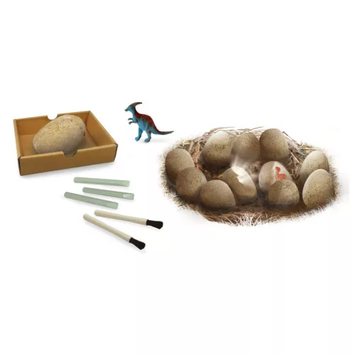 Buki Mega dino felfedező készlet 12 db meglepetés tojással  (2138)