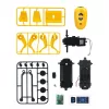 Mini Lab, RC robotkutya építő kélszlet BUKI