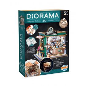 Dioráma 3D puzzle, Kávézó BUKI
