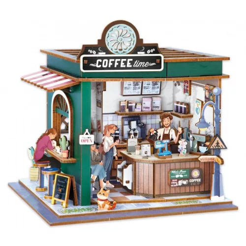 Buki Dioráma 3D puzzle, Kávézó  (68072)