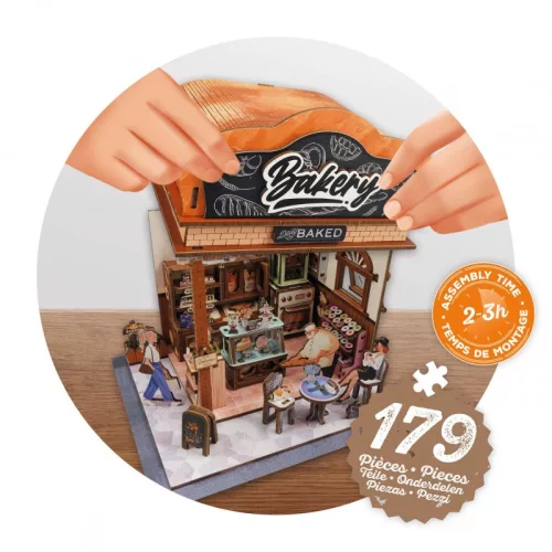 Buki Dioráma 3D puzzle, Pékség  (68073)