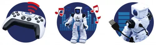 Buki Távirányíthatós Marko robot zenével és hangeffektekkel  (7601)
