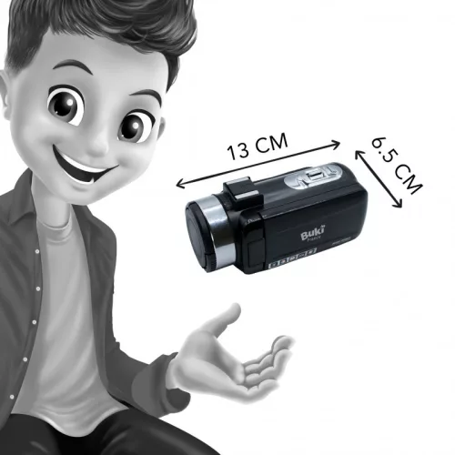 Videokamera 16 GB-os SD kártyával BUKI
