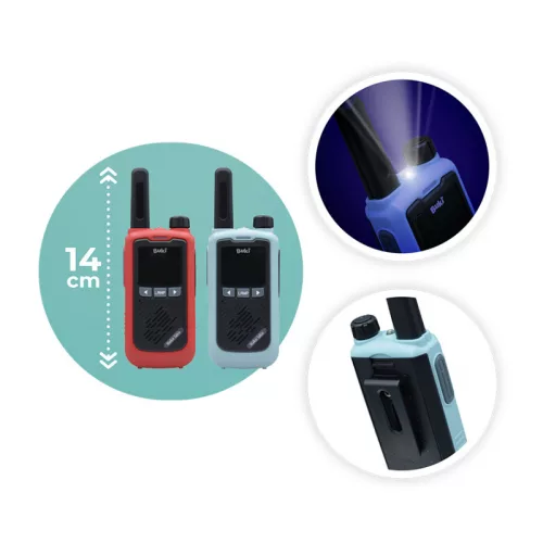 Buki Újratölthető walkie-talkie 5 km-es hatótávolsággal  (TW05)