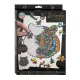 Fa puzzle Tigris, ÚJ 130 db-os Grafix