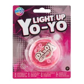 Moxy világító Yo-Yo, rózsaszín Grafix