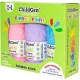 ChildGen kimosható ujjfestékek passztell színekben 3x350ml-es palackokban