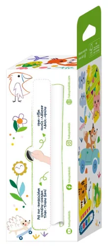 Haku Yoka Kihúzható mini színező 4 db marokkrétával, Járművek
