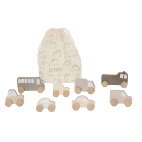   Első autós készletem tároló zsákkal, natúr színű Jabadabado