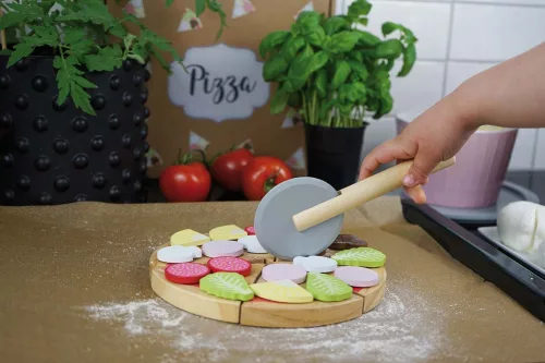 Jabadabado Szeletelhető Pizza fából