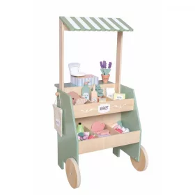 Piaci stand fából 28 kiegészítővel Jabadabado