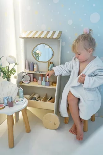 Szépségszalon szerepjáték fából Jabadabado