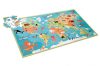 A világ állatai XXL 100 db-os  puzzle 92*50 cm Scratch Europe