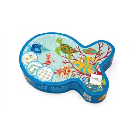   Készségfejlesztő játék -Halacskák -Dominó, memória, mágneses horgászat Scratch Europe