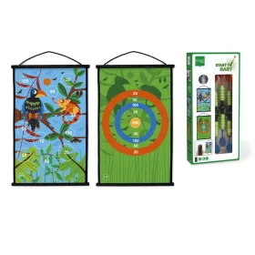   Scratch Europe Darts kezdőkészlet Dzsungel, 38*60 cm 2 oldalas,  (SC6182053)