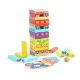 Montessori állatos jenga torony TOPBRIGHT