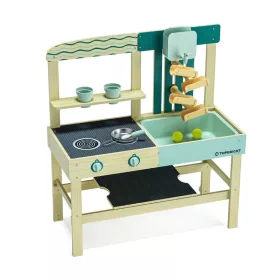   Kültéri sárkonyha víztartállyal, homokozó rekesszel és játékkonyha felülettel TOPBRIGHT