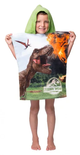 Jurassic World Volcano strand törölköző poncsó 50x115cm