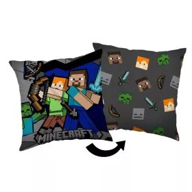 Minecraft Survival mode párna, díszpárna 40x40 cm