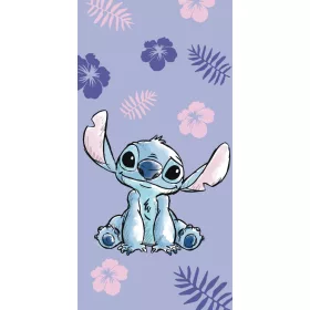   Disney Lilo és Stitch, A csillagkutya Purple fürdőlepedő, strand törölköző 70x140cm