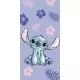 Disney Lilo és Stitch, A csillagkutya Purple fürdőlepedő, strand törölköző 70x140cm