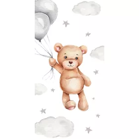 Maci Teddy fürdőlepedő, strand törölköző 70x140cm
