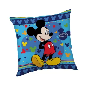 Disney Mickey Blue párna, díszpárna 40x40 cm