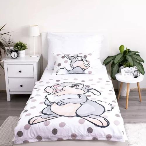 Disney Bambi Dots gyerek, ovis ágyneműhuzat 100×135cm, 40×60 cm