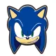 Sonic a sündisznó Smirk formapárna, díszpárna 29x35 cm