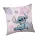 Disney Lilo és Stitch, A csillagkutya Pink párnahuzat 40x40 cm Velúr