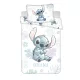 Disney Lilo és Stitch, A csillagkutya Ohana White gyerek, ovis ágyneműhuzat 100×135 cm, 40×60 cm