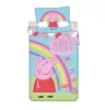 Peppa malac Jump In ágyneműhuzat 140×200cm, 70×90 cm