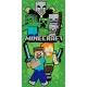 Minecraft Let's Survive fürdőlepedő, strand törölköző 70x140cm