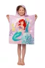 Disney Hercegnők Ariel Pink törölköző poncsó 50x115 cm