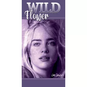   Billie Eilish Wild Flower fürdőlepedő, strand törölköző 70x140cm