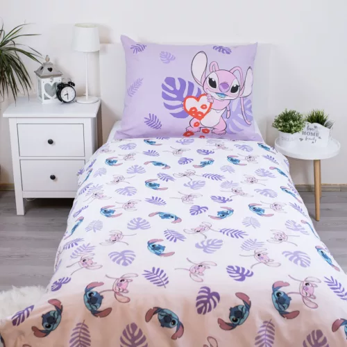 Disney Lilo és Stitch, A csillagkutya Kiss ágyneműhuzat 140×200cm, 70×90 cm