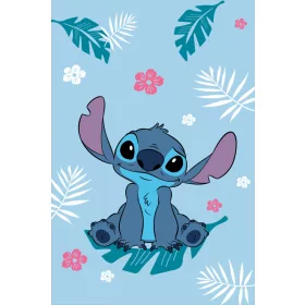   Disney Lilo és Stitch, A csillagkutya Blue polár takaró 100x150cm