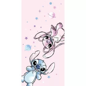   Disney Lilo és Stitch, A csillagkutya Universe fürdőlepedő, strand törölköző 70x140cm (Fast Dry)